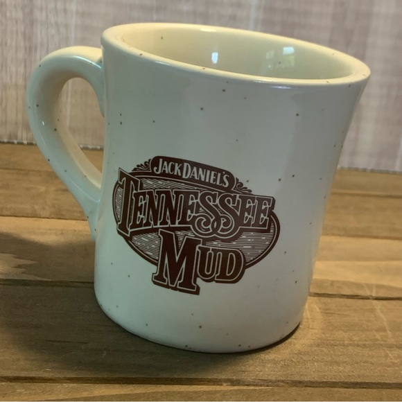 Jack Daniel’s Tennessee Mud Heavy Duty Diner Mug Recipe On Back Speckled - Picture 6 of 9
